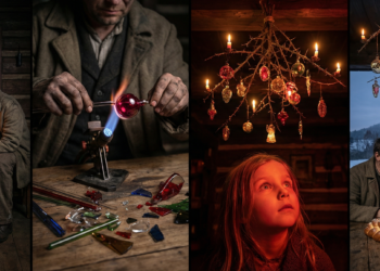 Střepy z nebe a rubínové srdce – Štědrý den léta Páně 1902, pod hradem Trosky