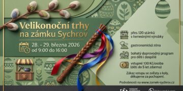 Vůně jara a poctivé řemeslo: Velikonoční trhy na Sychrově l