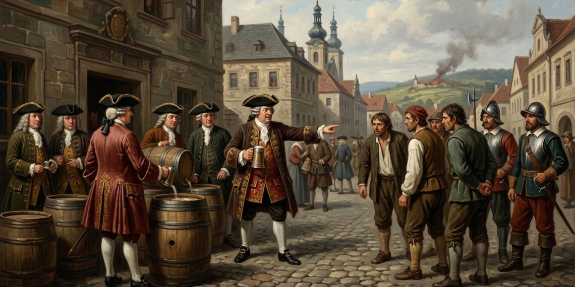 Válka o jedinou míli aneb zrození panských pivovarů z krve poddaných