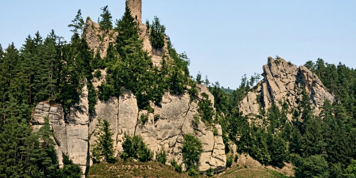 Frýdštejn pohledem roku 1916